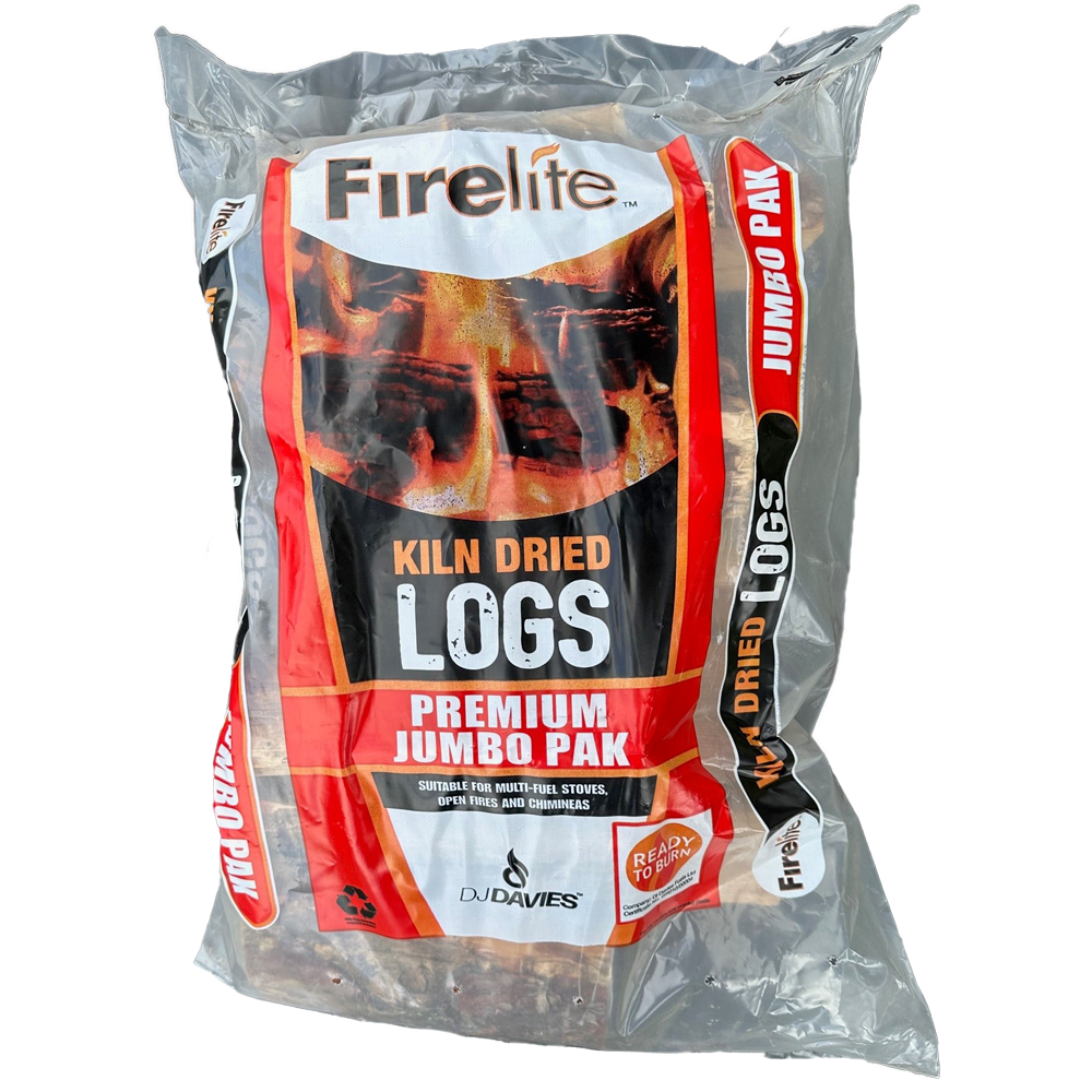 Firelite Premium Kiln Dried Logs - Jumbo Bag