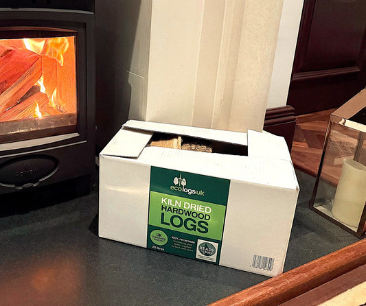 Premium Kiln Dried Hardwood Logs - 22L Box