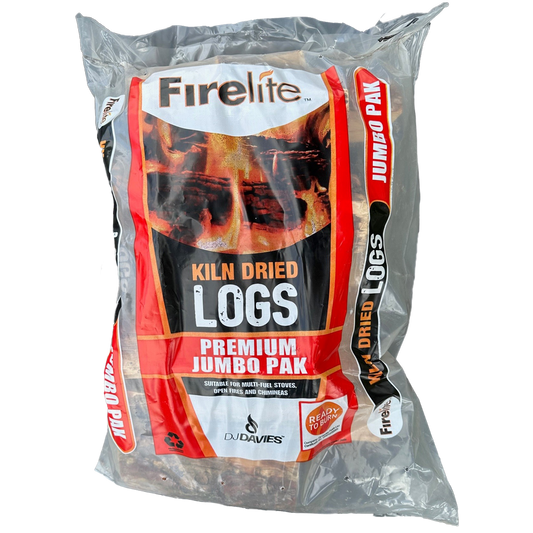 Firelite Premium Kiln Dried Logs - Jumbo Bag